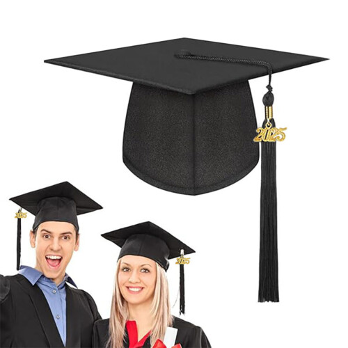 Durability Graduation Hat Traditional Graduation Hat Tassels 1