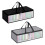 Space Saving Hanging Bag Foldable Clothes and Hat Storage-Black 2