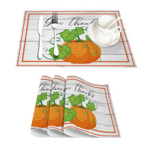 Camino de mesa elegante con diseño de hojas de arce, decoración de mesa multiusos, fácil de limpiar, adecuado para cocina y comedor, de algodón y