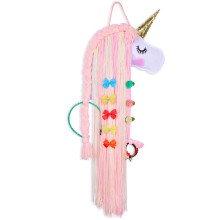 Décorations pour une fête sur le thème de la licorne, organisateur de pinces à cheveux délicat et fait main, décoration murale pour chambre de