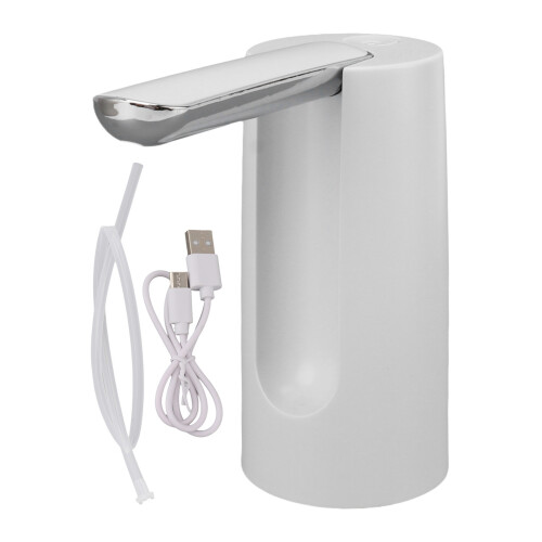 Φορτιστής νερού USB για μπουκάλι 5 γαλονιών, ποσοτική αντλία νερού με πτυσσόμενο