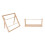 Thread Rack Organizers for Crocheting for-Single row ribbon wi 3