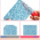 Sewing Marking Tool Set with Tailor's Chalks Plastic Bone Folder 4