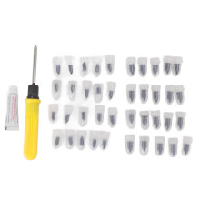 Effiziente Reifennagelsets aus Gummi, entwickelt für schnelle und einfache Reifenreparaturen, aus strapazierfähigem, hitzebeständigem Material,