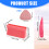 Sewing Marking Tool Set with Tailor's Chalks Plastic Bone Folder 3