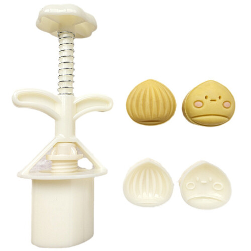 Chestnut Pattern Mooncakes and Dessert Press Beautiful-25g