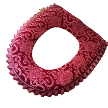 Funda para asiento de inodoro de fácil limpieza, ajuste flexible, lavable, reutilizable, para todas las estaciones, con instalación mediante