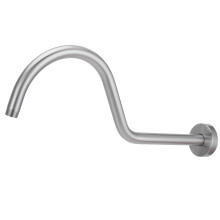 Adaptor pentru cap de duș tip ploaie, braț de duș cu gât de lebădă în formă de S pentru dușuri luxoase