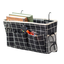 Borsa portaoggetti da comodino, pratica per organizzare gli oggetti nelle camere del dormitorio, salvaspazio, facile accesso, rivestimento