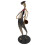 Saxophonspieler-Statue, handgefertigt, Eisen, 3
