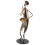 Saxophonspieler-Statue, handgefertigt, Eisen, 10