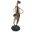 Saxophonspieler-Statue, handgefertigt, Eisen, 7