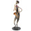 Saxophonspieler-Statue, handgefertigt, Eisen, 4