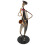 Saxophonspieler-Statue, handgefertigt, Eisen, 6