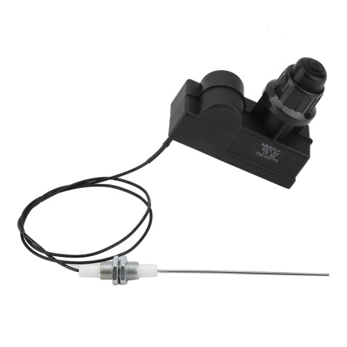 Electronic Igniter for Outdoor Fire Systems, Push Button Ignition Kit with Grounded Spark Wire and Ceramic Electrode Mount, Fire Pit Ignitor 1