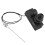 Electronic Igniter for Outdoor Fire Systems, Push Button Ignition Kit with Grounded Spark Wire and Ceramic Electrode Mount, Fire Pit Ignitor 7