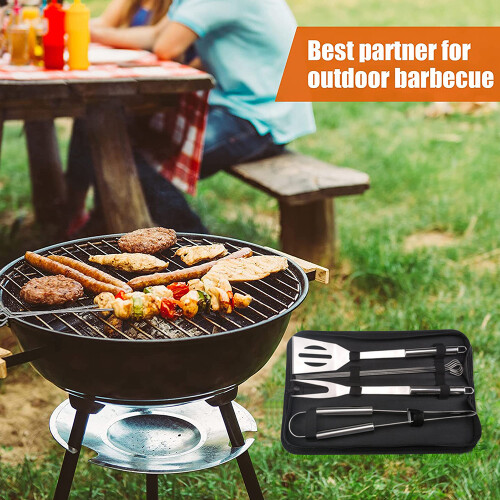 Κιτ Grill Master's, Εργαλεία Μαγειρέματος Εξωτερικού Χώρου, Σετ Ανοξείδωτου Ατσαλιού 2