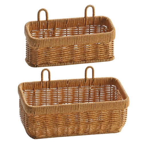 Kitchen Wall Mounted Basket Vegetables and Spices Storage-S 1
