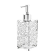 Cosmetic Foam Bottle Dispenser Foam Container-Clear Square