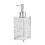 Cosmetic Foam Bottle Dispenser Foam Container-Clear Square 1