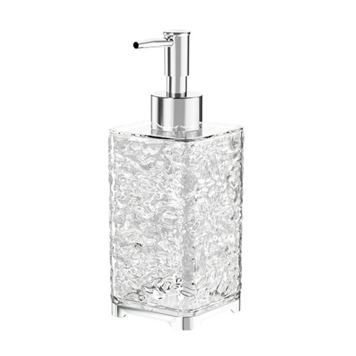 Cosmetic Foam Bottle Dispenser Foam Container-Clear Square