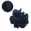 Tissue Rings Practical Tissue Buckle for Wedding-Navy blue 1