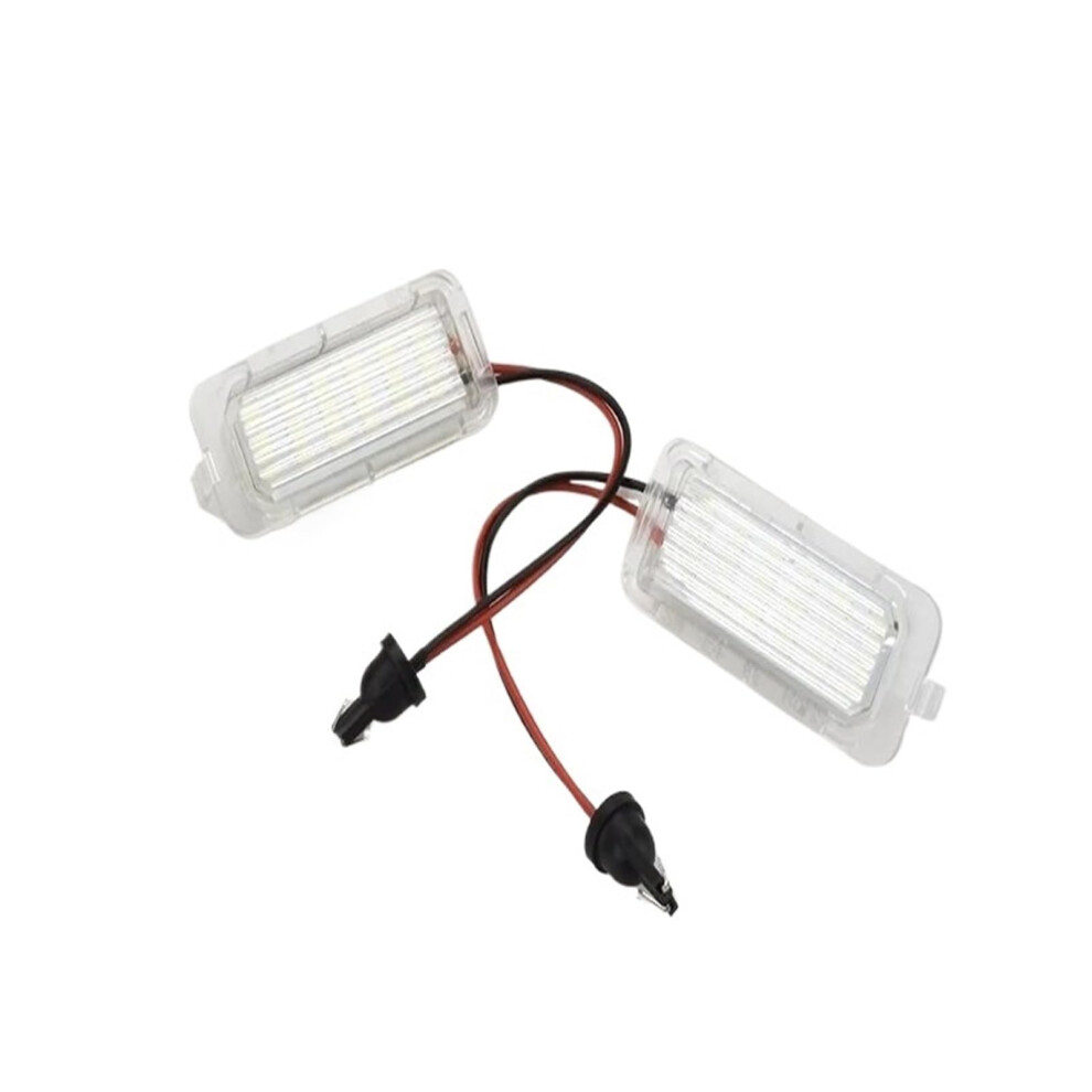 Led License Plate 2Pcs Canbus 12V 6000K For Ford Focus Fiesta Mondeo Cmax Smax Kuga Light/White 9067246282530