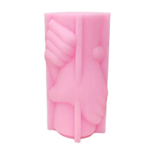 Handshake Gesture Resins Molds Hand in Hand Candle-candle 1