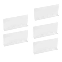 Klarer Acryl-Tischschildständer für Hochzeit, Restaurant,-S