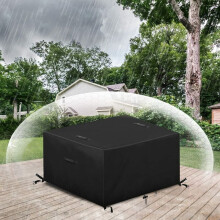 Teli di copertura resistenti per mobili da giardino, protezioni impermeabili per mobili da esterno resistenti, coperture per set di mobili da