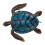 Schildkröten-Wanddekoration, lebendige, 9