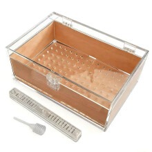 Modern minimalistisch ontwerp Puritano-humidor van acryl met 40