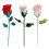 Moderne simulatie bloem elegante eettafel-wit verloop geel 2