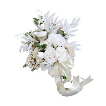 Bouquets de mariage Bouquets de mariée blancs pour décorations