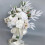 Bouquets de mariage Bouquets de mariée blancs pour décorations 4