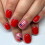 24x Independence Day Press On Nail Square False Nail Full Cover 2