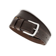 Travel Safe PU Leather Belt Unisex Fit Belt Travel Belt with- B