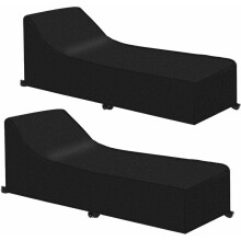 Elegante copertura per mobili da esterno, coperture impermeabili per lettini da giardino per la protezione in tutte le condizioni atmosferiche,