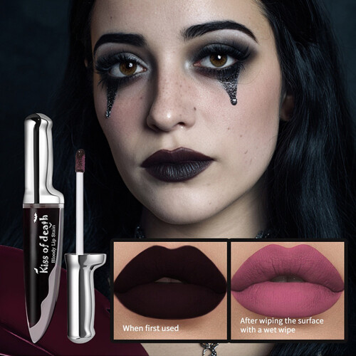 Highly Intensity Dark Lipstick Featherlight Bloody Lip Stain-3 1
