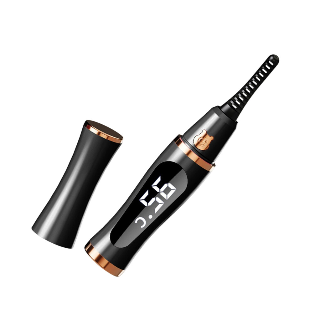 Rechargeable Eyelashes Curling Device Rapid Heat-Black