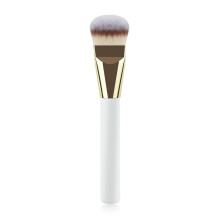 Pinceau de maquillage incliné pour le polissage des liquides,-PO