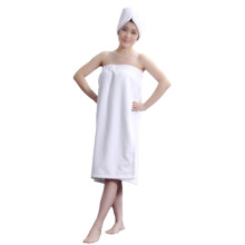 Touca de Banho Feminina Spa, Leve e em Microfibra com Tecido Atoalhado Ultra-absorvente, Instruções de Fácil Cuidado para Secagem Rápida,
