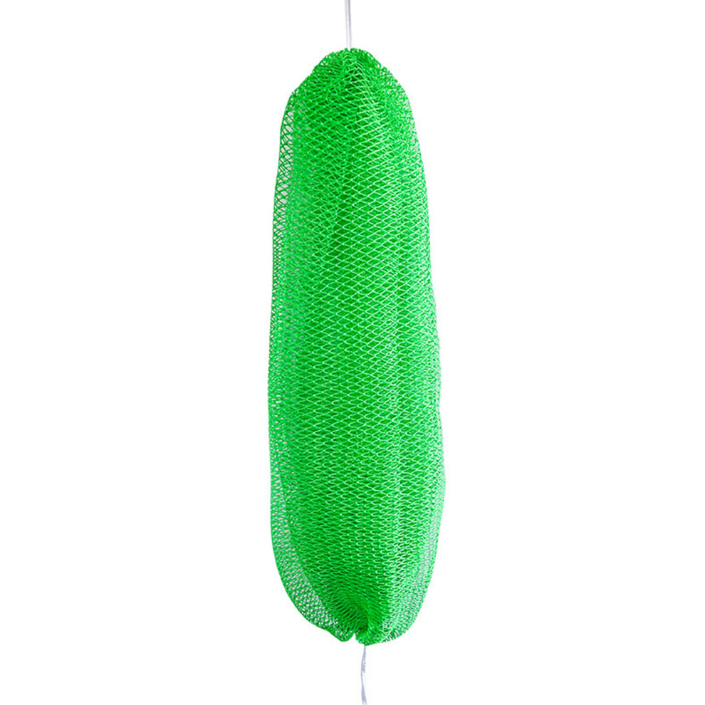 Premium Nylon Bath Scrubber With Quick Lathering-Light Green