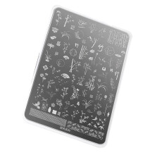 Stainless Steel Nail Template Tool 50+ Intricate-National style