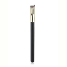 Pinceau de maquillage triangulaire pour femmes et-l'or noir