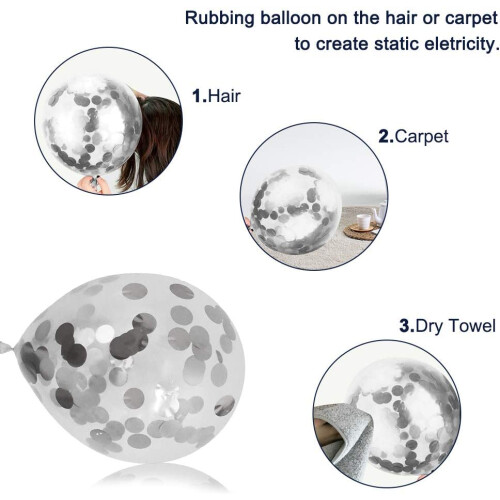 Heavenly Elegance: Μπαλόνια Mylar Star για διακοσμήσεις γάμου, επέτειο, μη τοξικό, οικολογικό, 2