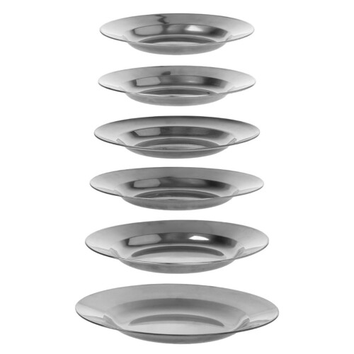 6-delige multifunctionele voedselpresentatieplaat-24 cm 1