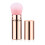 Pinceau de maquillage rétractable, brosse-trompette d'or 1
