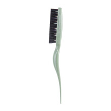 Brosse coiffante en poils de Nylon, brosse à cheveux-Vert