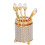 6-teiliges Kaffeelöffel-Set mit Halter, 5